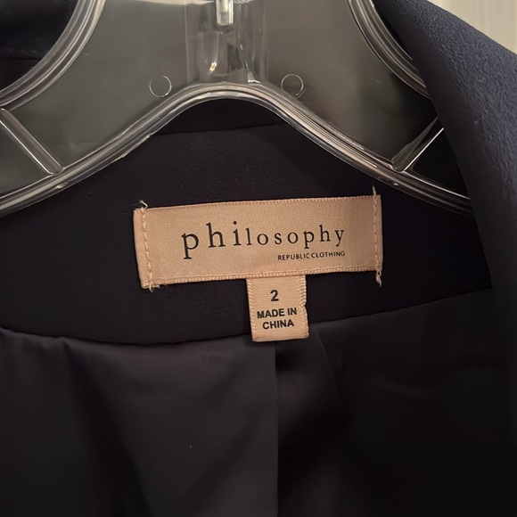 Navy blue blazer - Picture 2 of 2